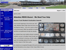 Tablet Screenshot of mdhsreunion.ca